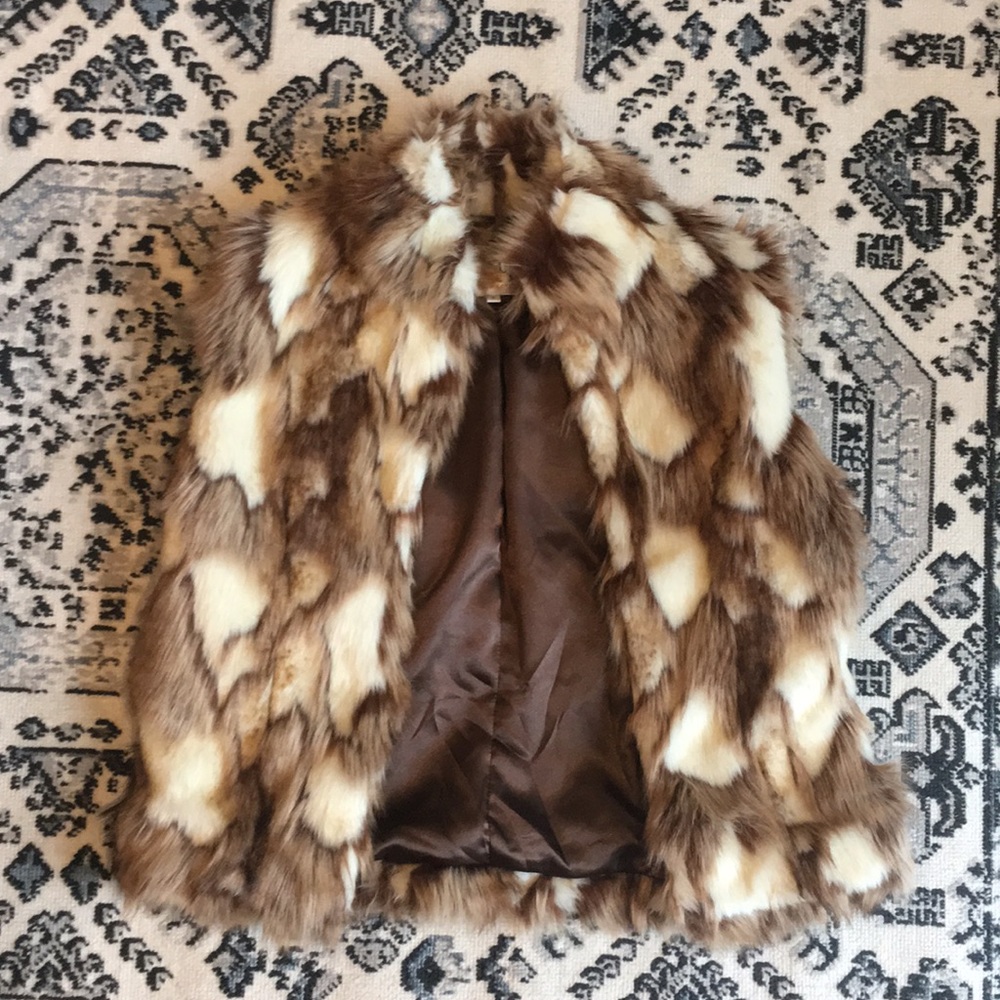 STEVIE MAC NEW YORK Faux Fur Vest
